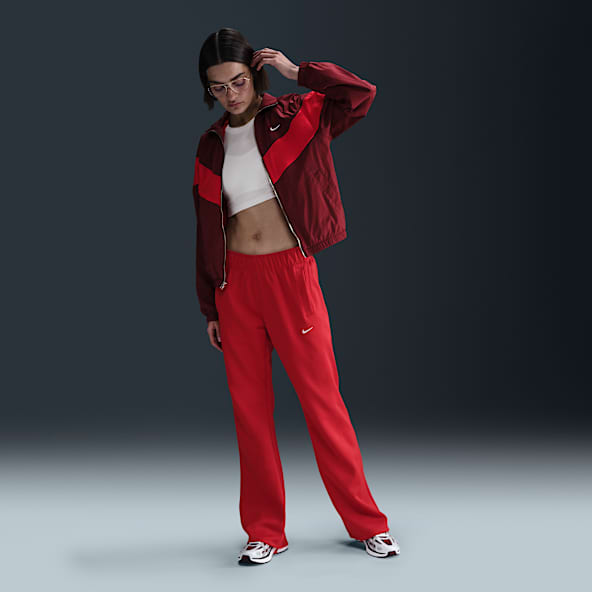Red nike trackies new arrivals